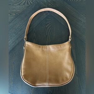 Fossil Tan Leather Vintage Shoulder Bag